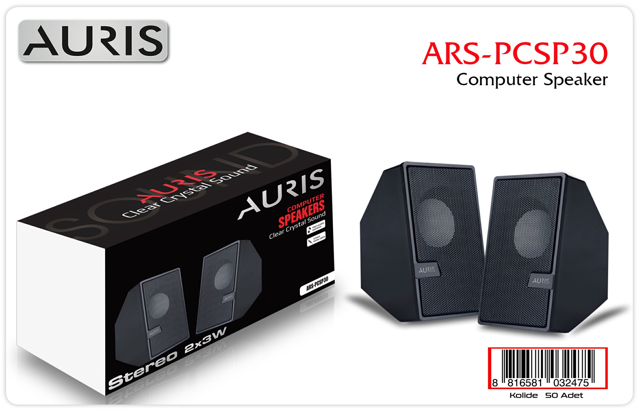 Auris PCSP30 Bilgisayar Hoparlörü
